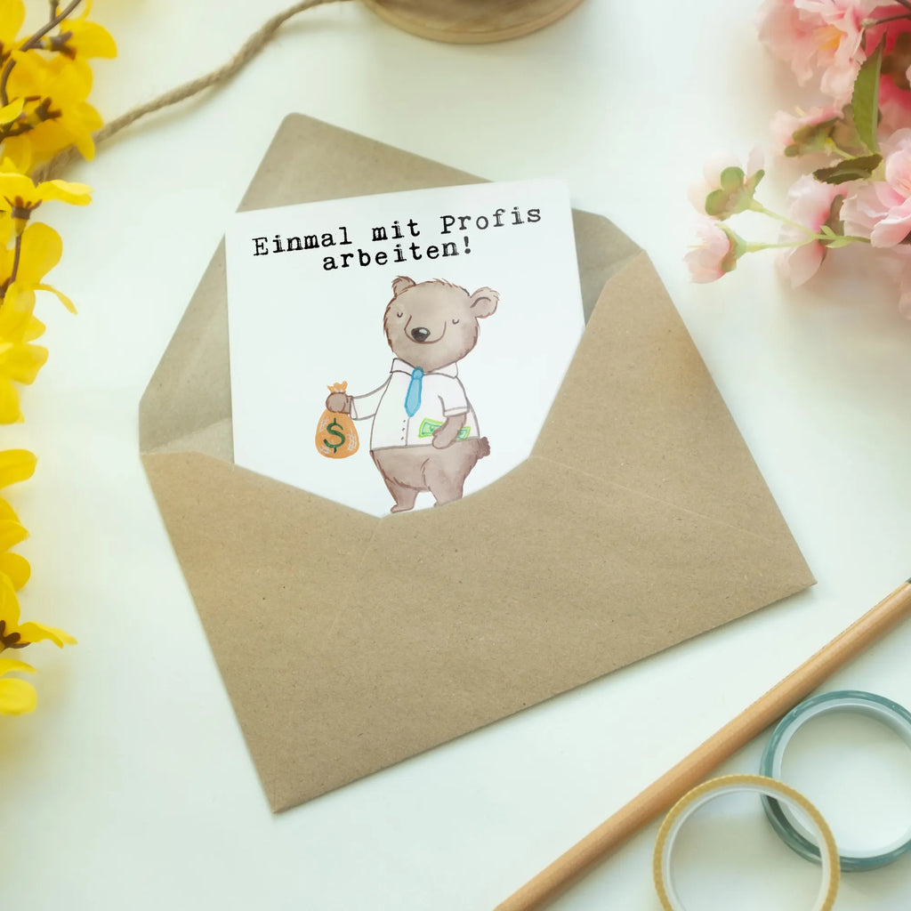 Greetings card treasurer Passion birthday card, greeting card, invitation card, folding card, wedding card, gift, gift idea, best, farewell gift, passing exam, anniversary, retirement, promotion, job start, sayings, funny, profession