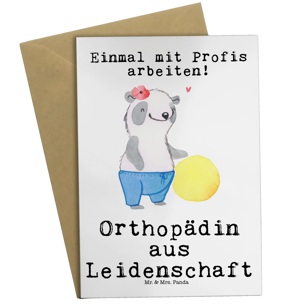 Grußkarte Orthopädin aus Leidenschaft Geburtstagskarte, Ansichtskarten, Glückwunschkarte, Klappkarte, Karte, Hochzeitskarte, Einladungskarte, Grußkarte, Beruf, Ausbildung, Jubiläum, Abschied, Rente, Kollege, Kollegin, Geschenk, Schenken, Arbeitskollege, Mitarbeiter, Firma, Danke, Dankeschön, Eröffnung, Fachärztin, Praxis, Orthopädie, Orthopädin