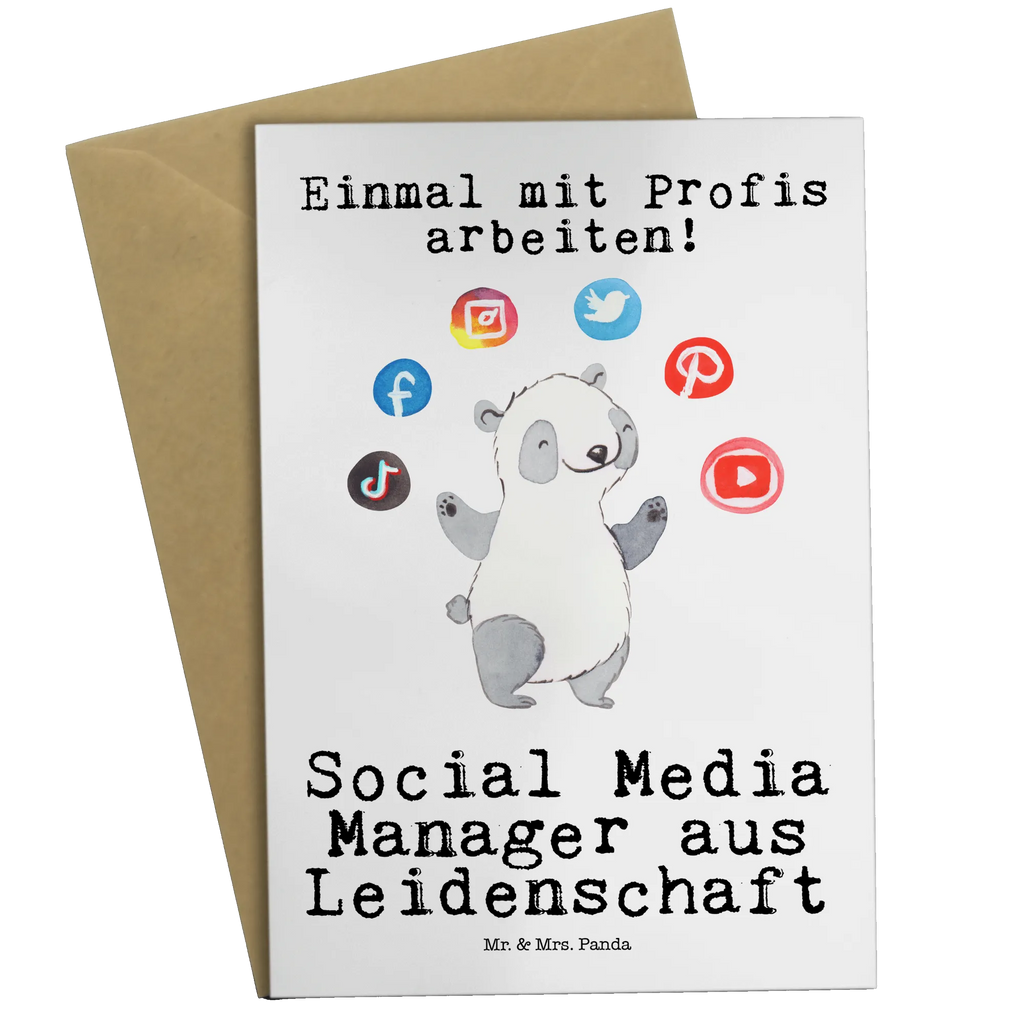 Grußkarte Social Media Manager aus Leidenschaft weihnachtskarten, einladungskarten, firmungskarte, dankeskarten, babykarte, osterkarte, kommunionskarte, Beileidskarte, valentinstagskarte, glückwunschkarten, Motivkarte, Grußkarten, osterkarten, vatertagskarte, Glückwunschkarte, Grußkarte, abiturkarte, genesungskarte, hochzeitskarten, jubiläumskarte, spruchkarte, Klappkarte, neujahrskarte, Geschenk, Schenken, Jubiläum, Danke, Dankeschön, Beruf, Ausbildung, Abschied, Rente, Kollege, Kollegin, Arbeitskollege, Mitarbeiter, Firma