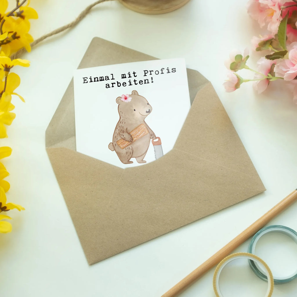 Greetings card Restorer Passion invitation card, birthday card, folding card, wedding card, greeting card, gift, gift idea, best, farewell gift, passing exam, anniversary, retirement, promotion, job start, sayings, funny, profession