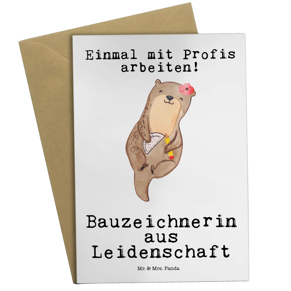 Greetings card draftswoman Passion birthday card, wedding card, invitation card, folding card, greeting card, gift, gift idea, best, farewell gift, passing exam, anniversary, retirement, promotion, job start, sayings, funny, profession