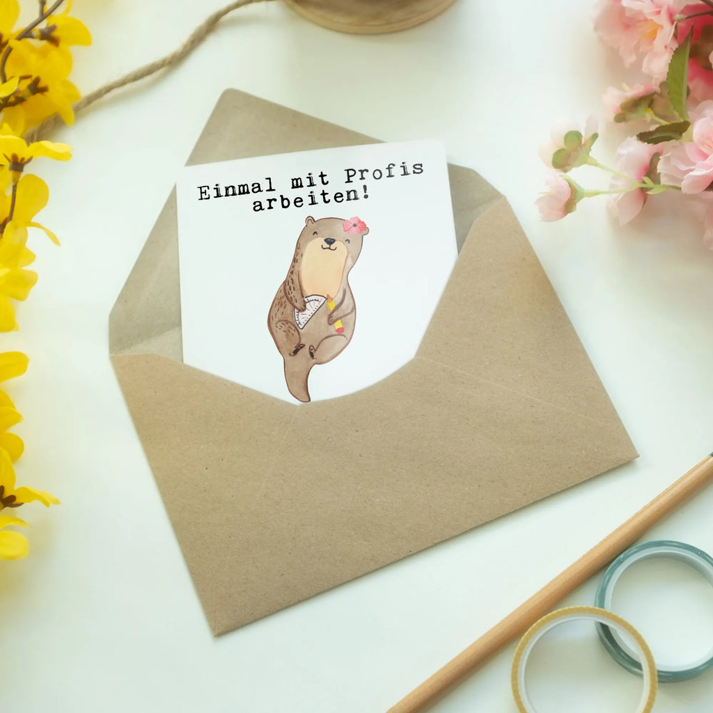 Greetings card draftswoman Passion birthday card, wedding card, invitation card, folding card, greeting card, gift, gift idea, best, farewell gift, passing exam, anniversary, retirement, promotion, job start, sayings, funny, profession