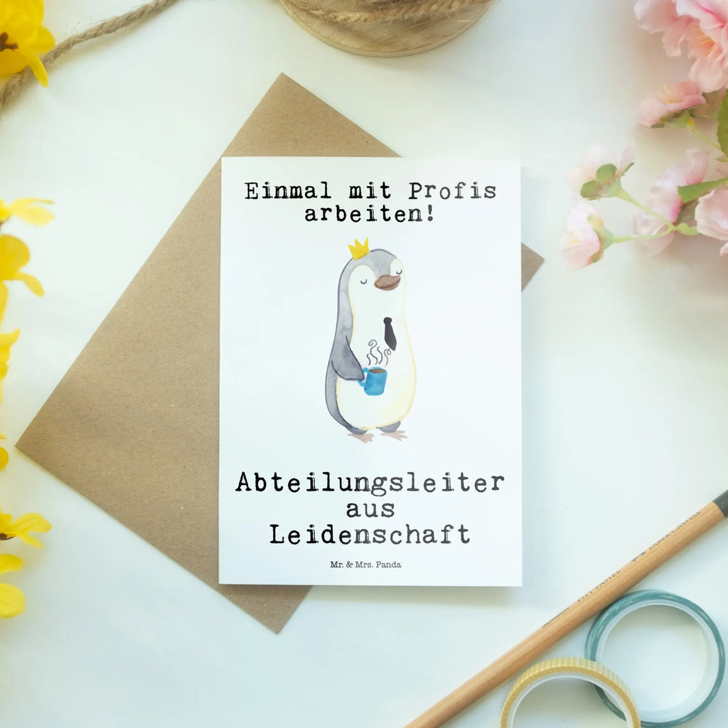 Grußkarte Abteilungsleiter Leidenschaft Hochzeitskarte, Karte, Geburtstagskarte, Klappkarte, Ansichtskarten, Grußkarte, Glückwunschkarte, Einladungskarte, Beruf, Ausbildung, Jubiläum, Abschied, Rente, Kollege, Kollegin, Geschenk, Schenken, Arbeitskollege, Mitarbeiter, Firma, Danke, Dankeschön, Führungskraft, Teamleiter, Abteilungsleiter