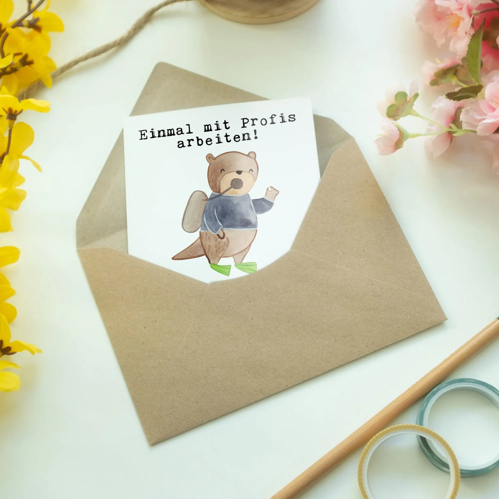 Greetings card Dive Instructor passion birthday card, wedding card, greeting card, invitation card, folding card, gift, gift idea, best, farewell gift, passing exam, anniversary, retirement, promotion, job start, sayings, funny, profession