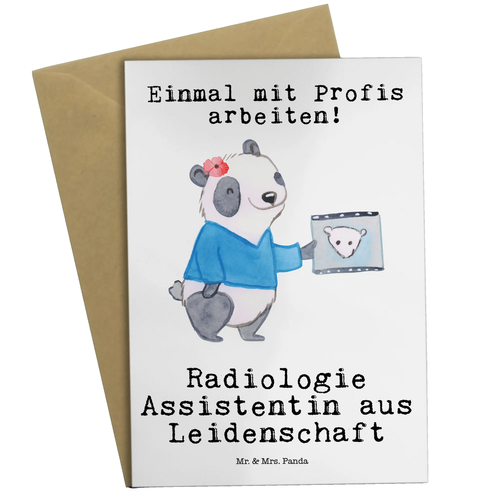 Greetings card Radiology Assistant Passion greeting card, invitation card, wedding card, folding card, birthday card, gift, gift idea, best, farewell gift, passing exam, anniversary, retirement, promotion, job start, sayings, funny, profession