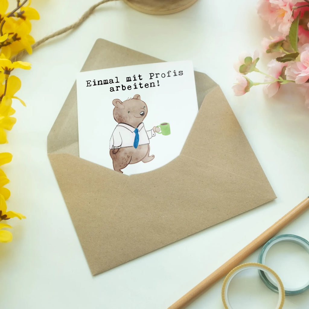 Greetings card Moderator Passion invitation card, folding card, wedding card, greeting card, birthday card, gift, gift idea, best, farewell gift, passing exam, anniversary, retirement, promotion, job start, sayings, funny, profession