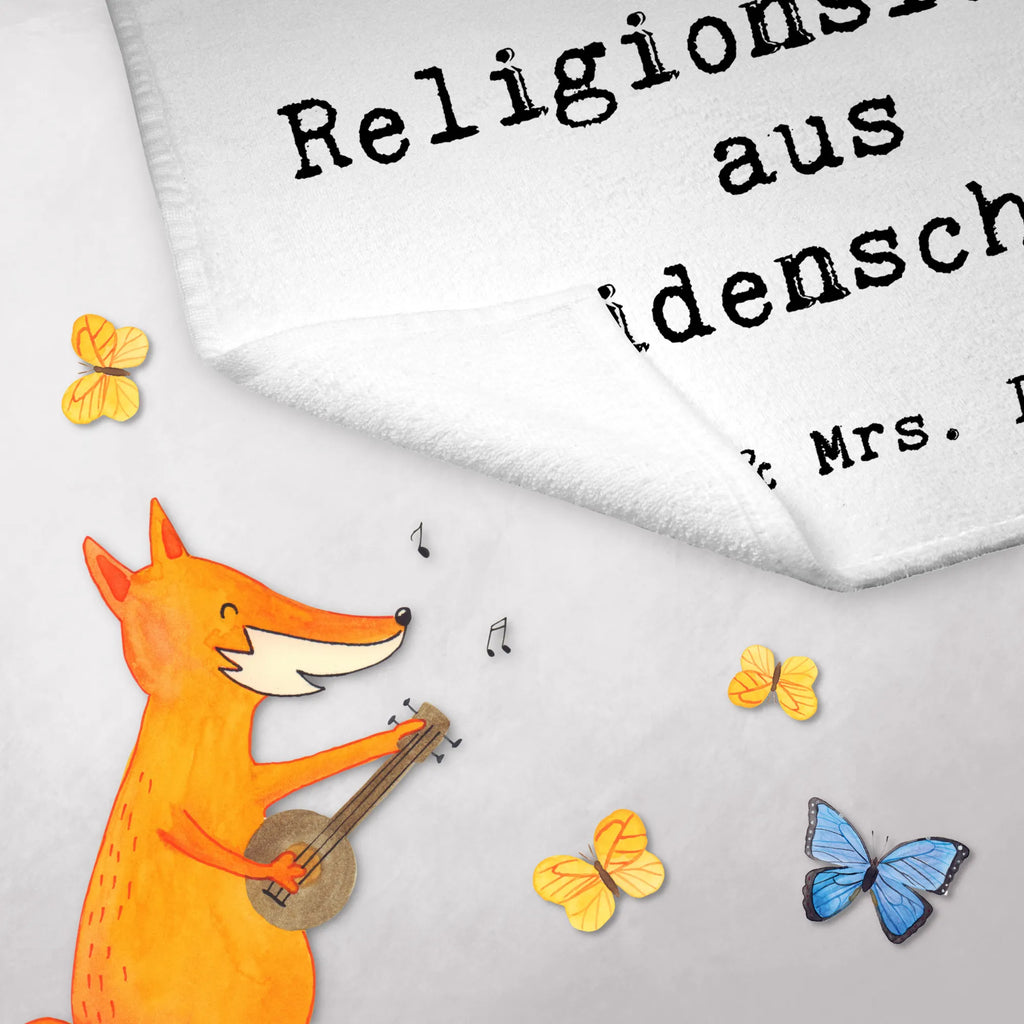 Guest towel Religious Teacher Passion 50 x 30, towel, guest towels, hand towels, Guest towel, gift, gift idea, best, farewell gift, passing exam, anniversary, retirement, promotion, job start, sayings, funny, profession