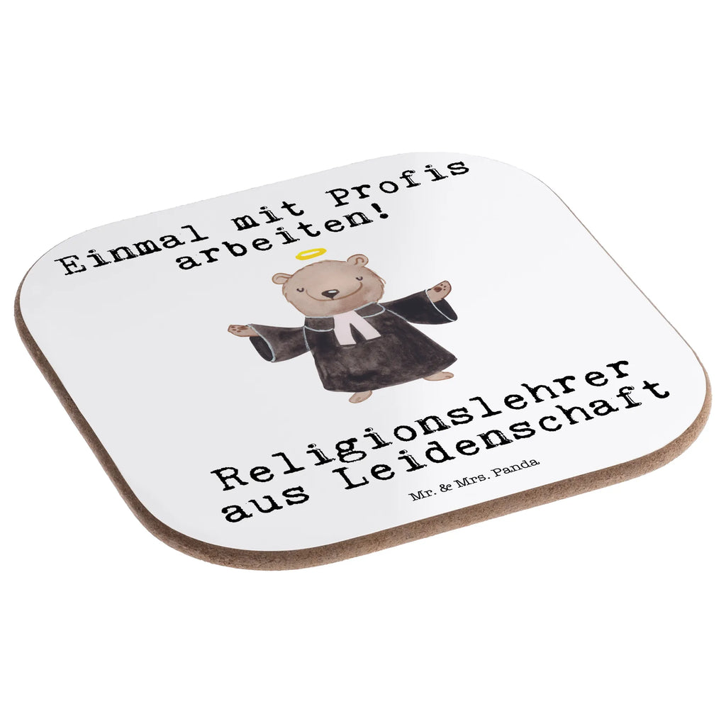 Square coaster Religious Teacher Passion breakfast, party, glass coasters, gifts, presents, gift, Coasters, gift idea, best, farewell gift, passing exam, anniversary, retirement, promotion, job start, sayings, funny, profession