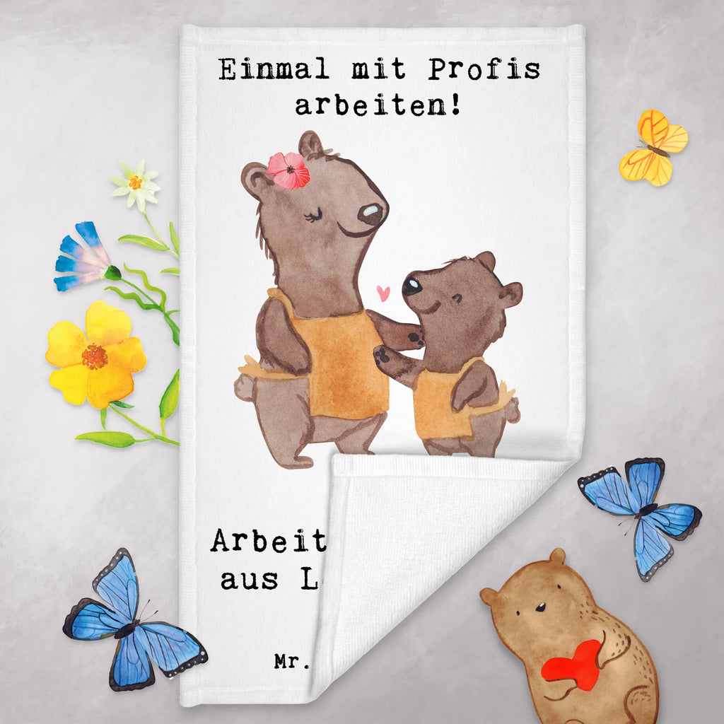 Guest towel work educator Passion Guest towel, guest towels, towel, hand towels, 50 x 30, gift, gift idea, best, farewell gift, passing exam, anniversary, retirement, promotion, job start, sayings, funny, profession