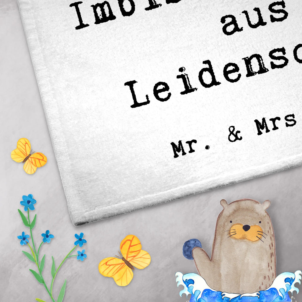 Ręcznik dla gości sprzedawca przekąsek pasja Zawód, Wykształcenie, Jubileusz, Pożegnanie, Emerytura, Kolega, Koleżanka, Prezent, Dawać, Pracownik, Współpracownik, Firma, Dziękuję, Dziękuję bardzo