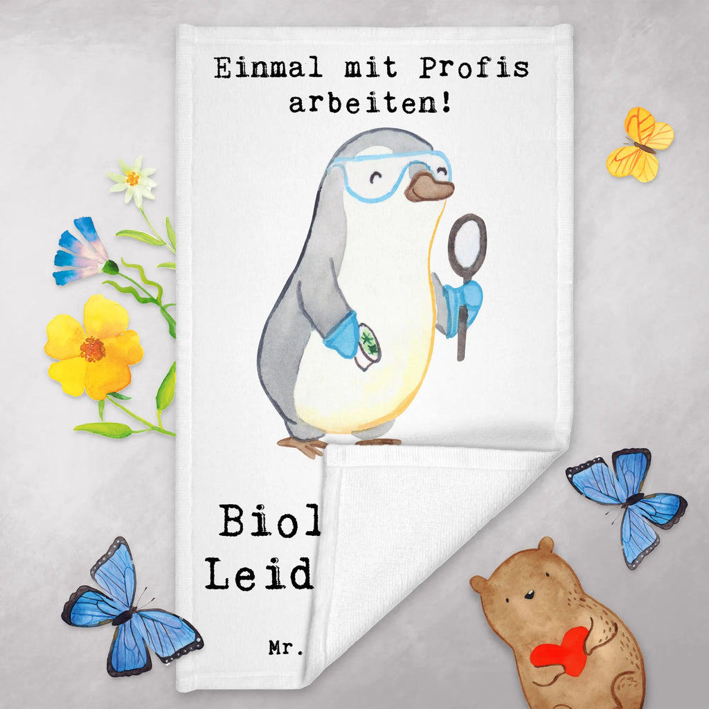 Guest towel biologist passion towel, Guest towel, 50 x 30, hand towels, guest towels, gift, gift idea, best, farewell gift, passing exam, anniversary, retirement, promotion, job start, sayings, funny, profession