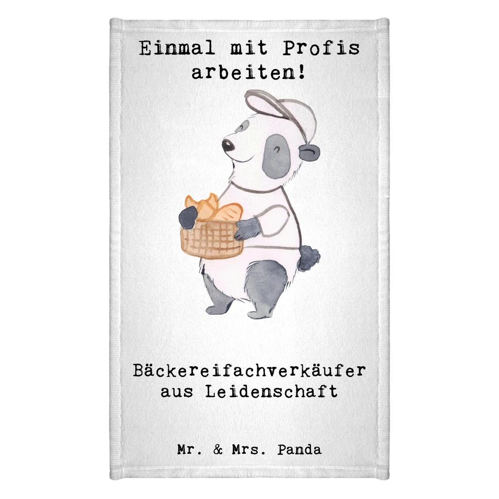 Ręcznik dla gości Sprzedawca w piekarni Pasja Zawód, Wykształcenie, Jubileusz, Pożegnanie, Emerytura, Kolega, Koleżanka, Prezent, Dawać, Pracownik, Współpracownik, Firma, Dziękuję, Dziękuję bardzo