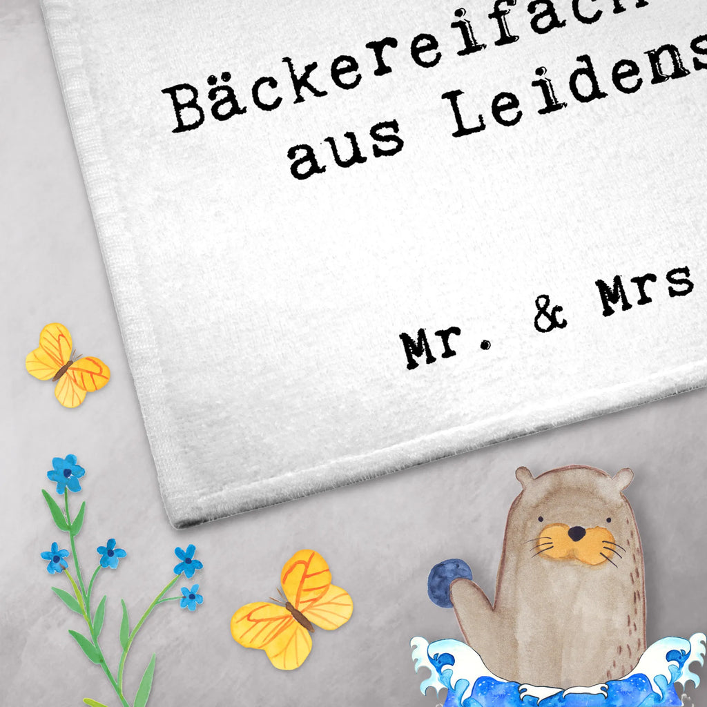 Ręcznik dla gości Sprzedawca w piekarni Pasja Zawód, Wykształcenie, Jubileusz, Pożegnanie, Emerytura, Kolega, Koleżanka, Prezent, Dawać, Pracownik, Współpracownik, Firma, Dziękuję, Dziękuję bardzo