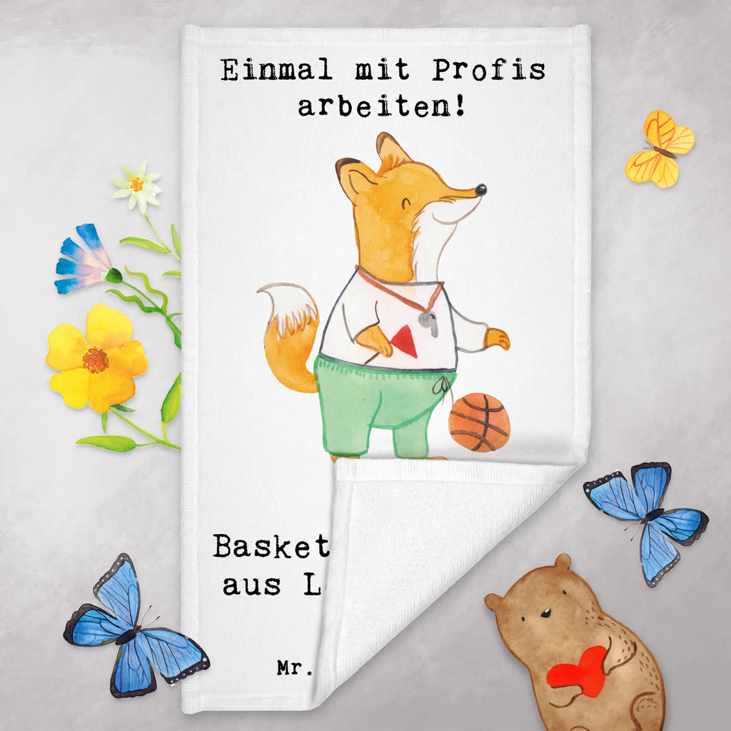 Guest towel Basketball coach Passion guest towels, 50 x 30, towel, Guest towel, hand towels, gift, gift idea, best, farewell gift, passing exam, anniversary, retirement, promotion, job start, sayings, funny, profession