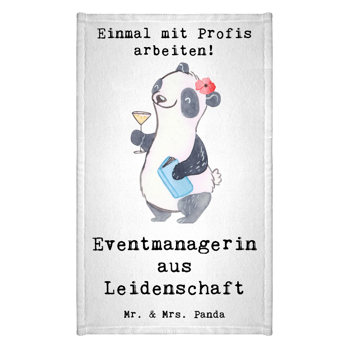 Guest towel Event Manager passion guest towels, hand towels, towel, Guest towel, 50 x 30, gift, gift idea, best, farewell gift, passing exam, anniversary, retirement, promotion, job start, sayings, funny, profession