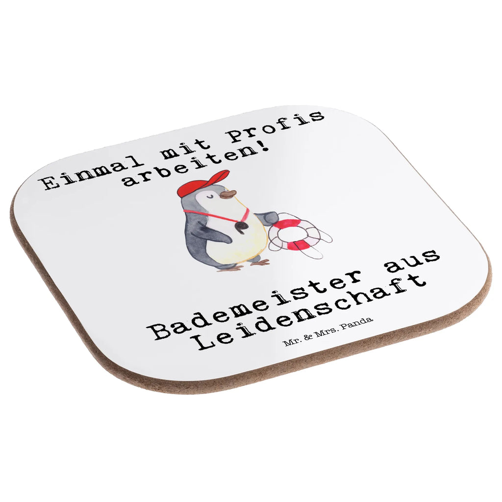 Square coaster Lifeguard Passion presents, gift, breakfast, Coasters, gifts, party, glass coasters, gift idea, best, farewell gift, passing exam, anniversary, retirement, promotion, job start, sayings, funny, profession