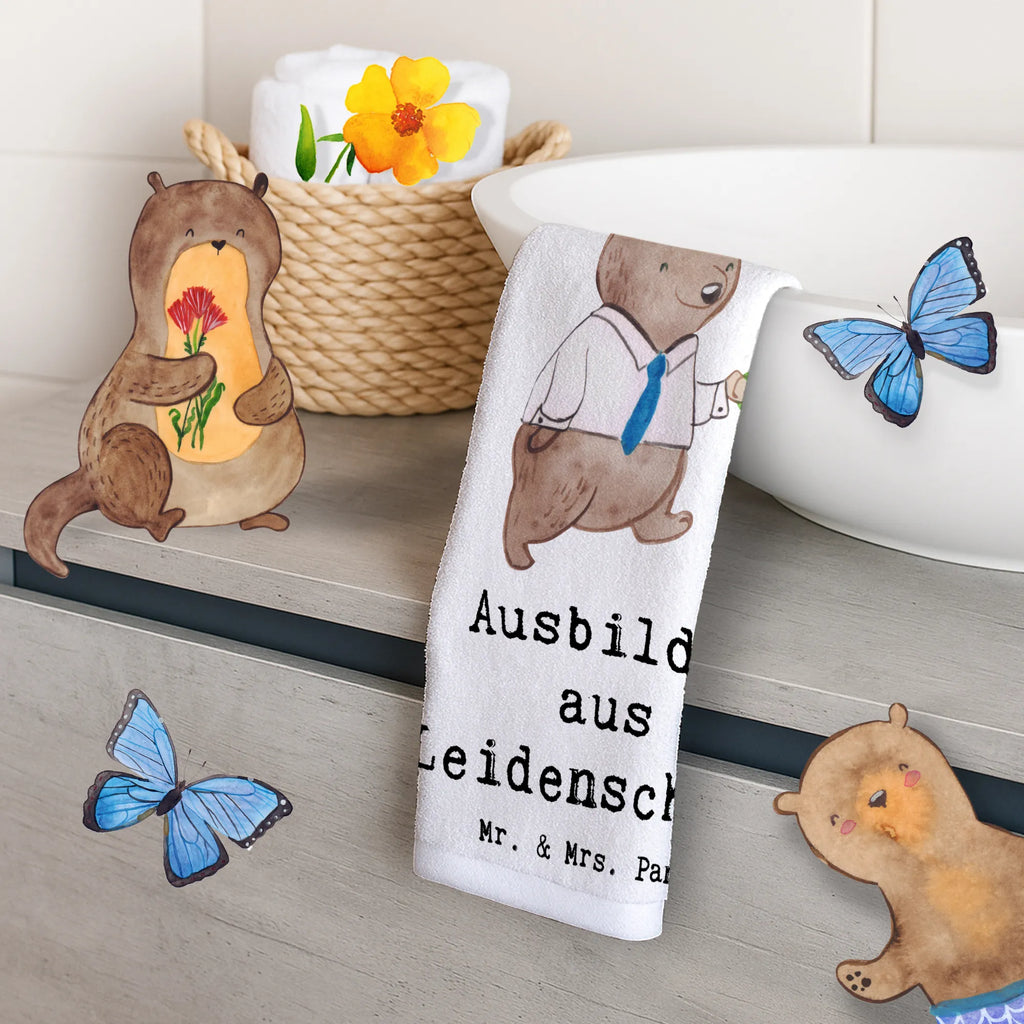 Guest towel instructor Passion guest towels, towel, 50 x 30, Guest towel, hand towels, gift, gift idea, best, farewell gift, passing exam, anniversary, retirement, promotion, job start, sayings, funny, profession