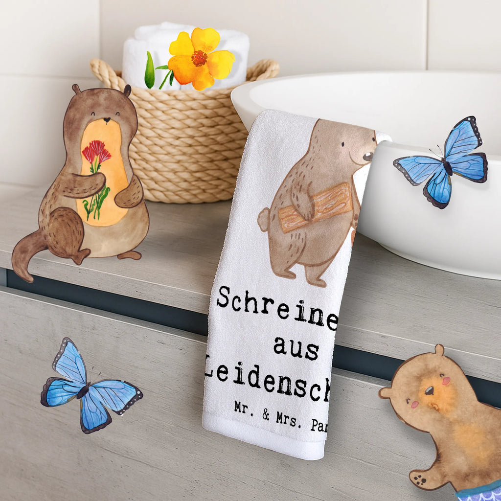 Guest towel Carpenter Passion 50 x 30, Guest towel, hand towels, guest towels, towel, gift, gift idea, best, farewell gift, passing exam, anniversary, retirement, promotion, job start, sayings, funny, profession