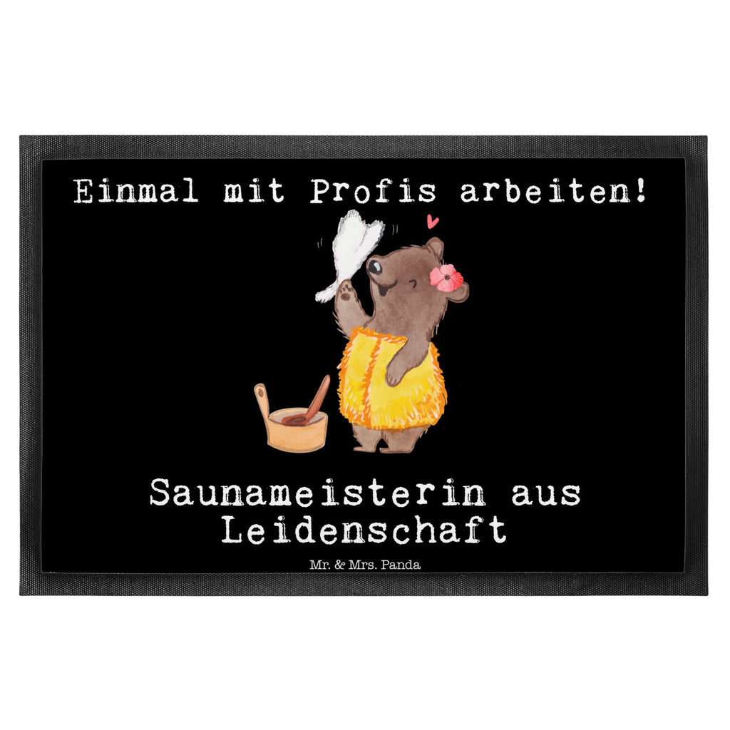 Doormat Sauna Master Passion gift, gift idea, best, farewell gift, passing exam, anniversary, retirement, promotion, job start, sayings, funny, profession