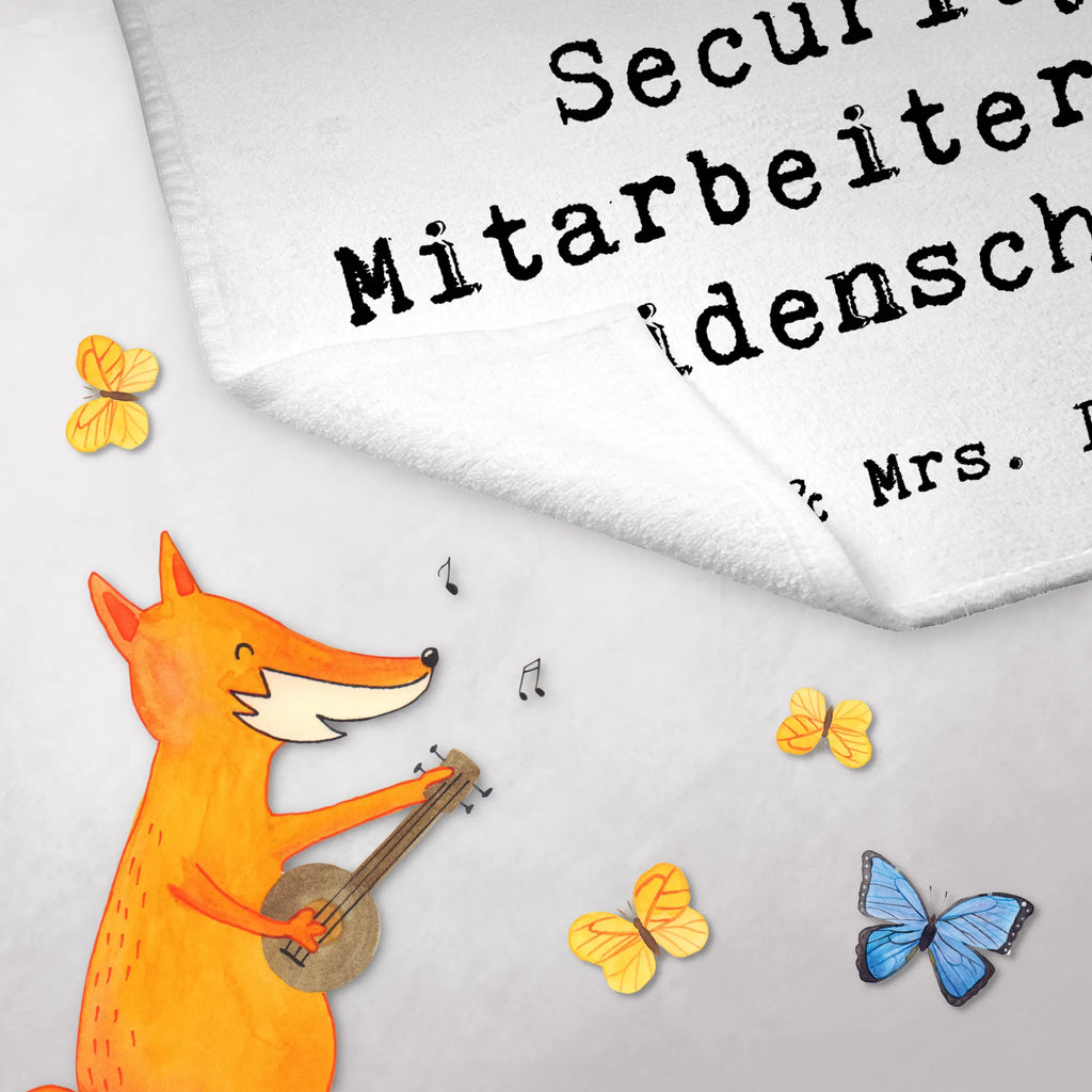 Guest towel Security Guard Passion hand towels, 50 x 30, Guest towel, guest towels, towel, gift, gift idea, best, farewell gift, passing exam, anniversary, retirement, promotion, job start, sayings, funny, profession