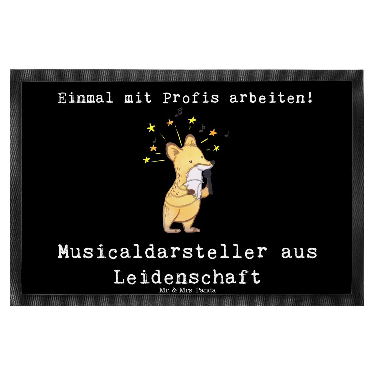 Doormat musical actor passion gift, gift idea, best, farewell gift, passing exam, anniversary, retirement, promotion, job start, sayings, funny, profession
