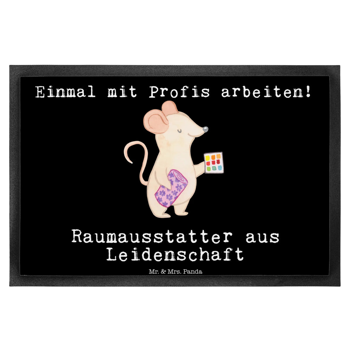 Doormat Interior decorator Passion Vorleger, Schmutzfangteppich, außenmatte, fußmatte, Gummimatte, matte haustür, hausmatte, Fussmatte, Gummi-Fußmatte, teppichmatte, Fußabstreifer, Haustürmatte, abstreifer, Türvorleger, bodenmatte, flurmatte, Abtreter, Schmutzmatte, Schmutzfänger, Outdoor-Matte, Eingangsmatte, Fußabtreter, Sauberlaufmatte, Bodenvorleger, Schuhabstreifer, Schmutzfangmatte, Türmatte, Abtretmatte, Eingangsteppich, Geschenk, Schenken, Jubiläum, Danke, Dankeschön, Beruf, Ausbildung, Abschied, Rente, Kollege, Kollegin, Arbeitskollege, Mitarbeiter, Firma
