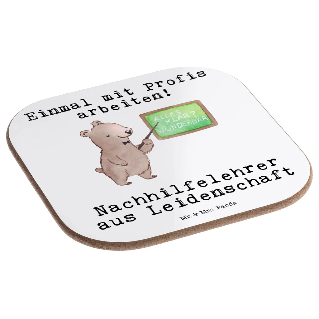 Square coaster Tutor passion gift, gifts, Coasters, presents, glass coasters, party, breakfast, gift idea, best, farewell gift, passing exam, anniversary, retirement, promotion, job start, sayings, funny, profession