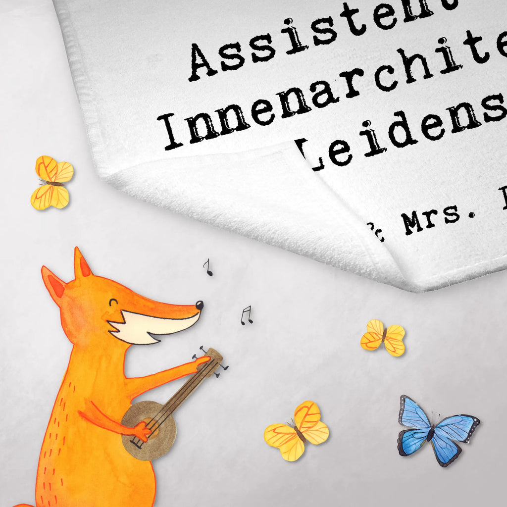 Guest towel Interior Design Assistant Passion Guest towel, guest towels, hand towels, towel, 50 x 30, gift, gift idea, best, farewell gift, passing exam, anniversary, retirement, promotion, job start, sayings, funny, profession