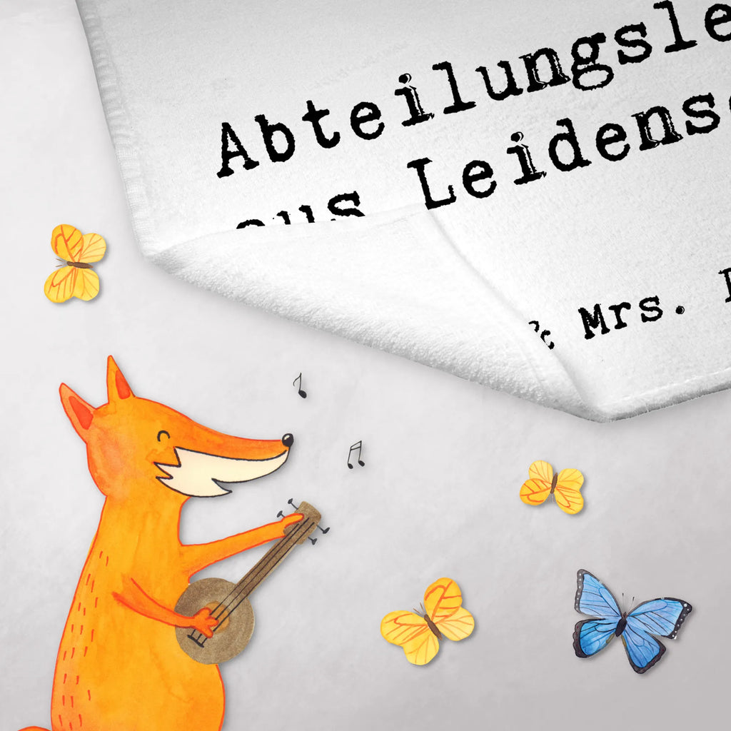 Guest towel Department head Passion guest towels, 50 x 30, towel, hand towels, Guest towel, gift, gift idea, best, farewell gift, passing exam, anniversary, retirement, promotion, job start, sayings, funny, profession