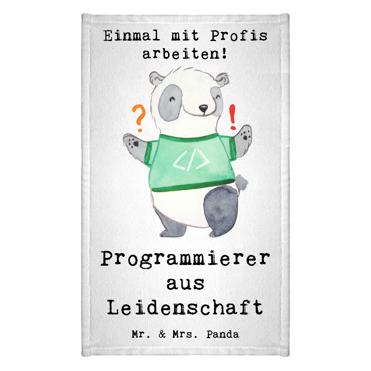 Ręcznik dla gości Programista pasja Zawód, Wykształcenie, Jubileusz, Pożegnanie, Emerytura, Kolega, Koleżanka, Prezent, Dawać, Pracownik, Współpracownik, Firma, Dziękuję, Dziękuję bardzo