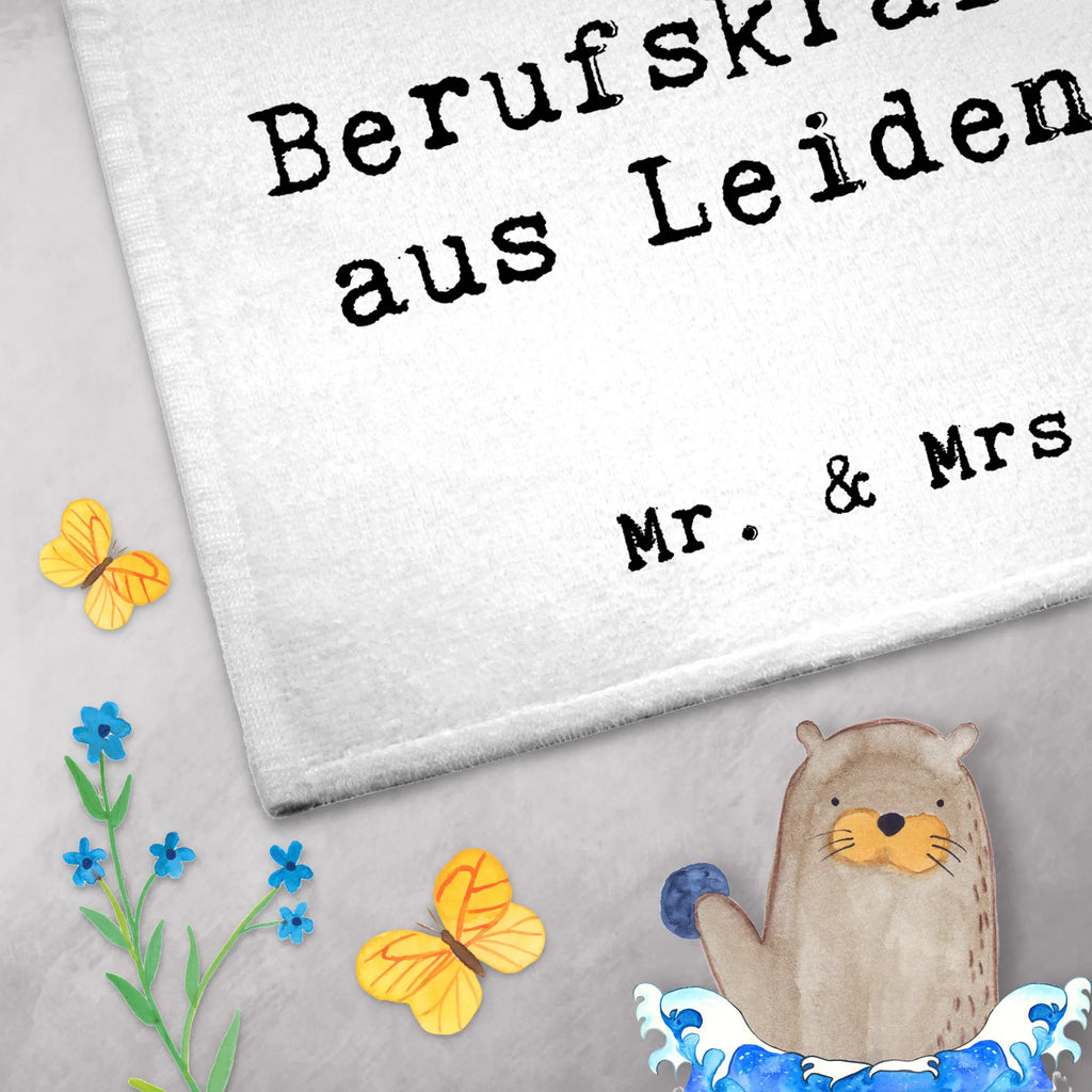 Ręcznik dla gości kierowca zawodowy Pasja Zawód, Wykształcenie, Jubileusz, Pożegnanie, Emerytura, Kolega, Koleżanka, Prezent, Dawać, Pracownik, Współpracownik, Firma, Dziękuję, Dziękuję bardzo