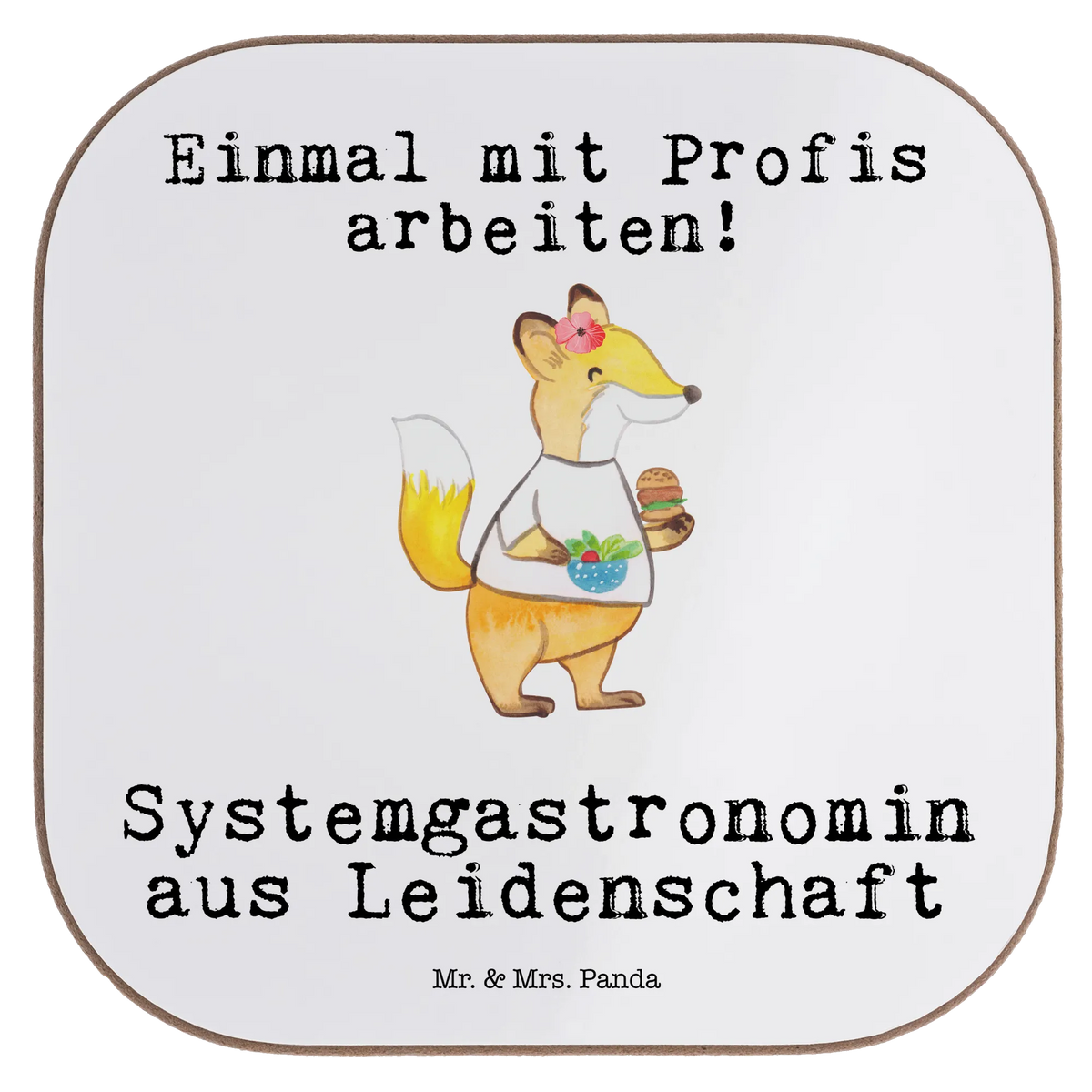 Podkładka Systemgastronomka pasja Zawód, Wykształcenie, Jubileusz, Pożegnanie, Emerytura, Kolega, Koleżanka, Prezent, Dawać, Pracownik, Współpracownik, Firma, Dziękuję, Dziękuję bardzo