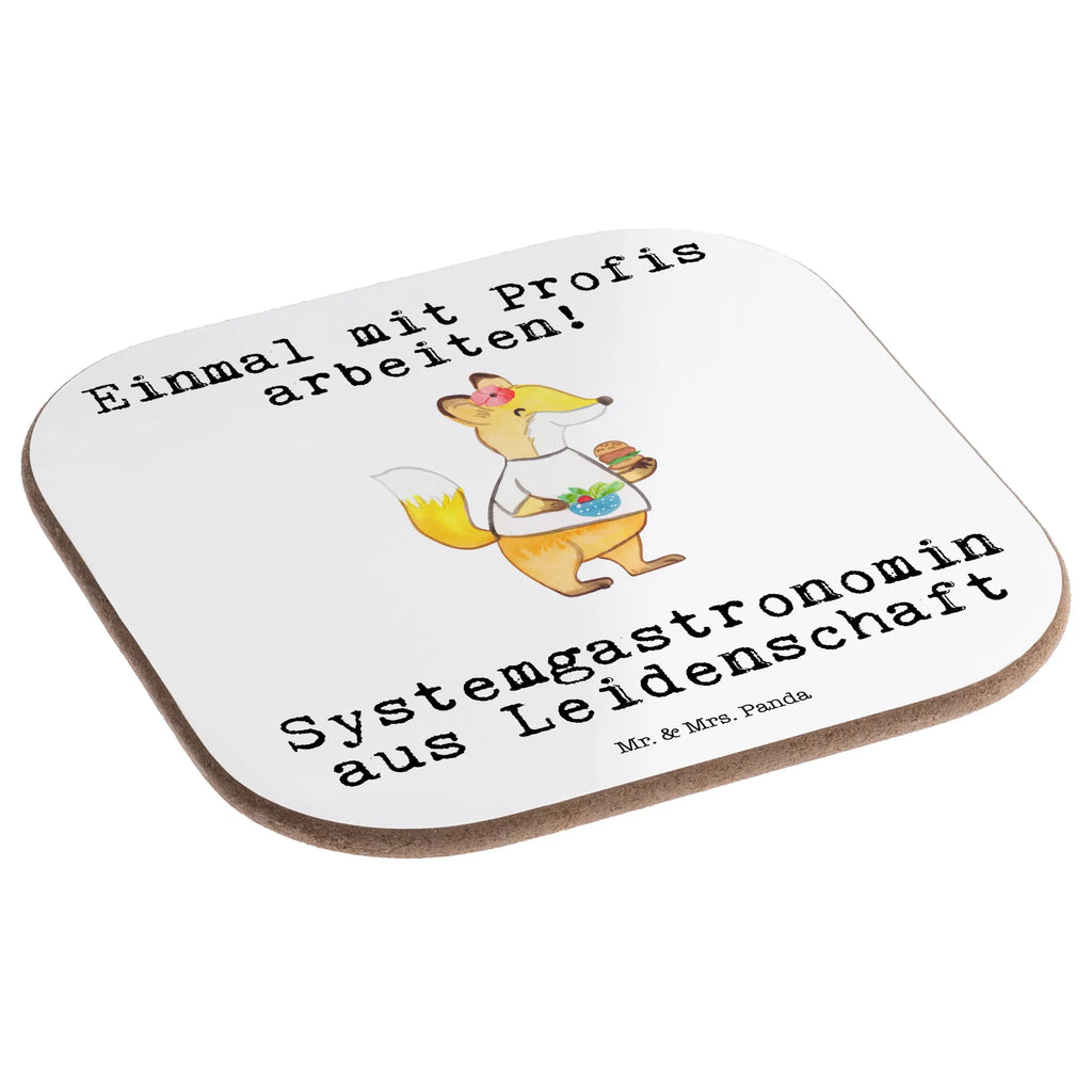 Square coaster Chain Restaurant Operator Passion presents, gifts, Coasters, glass coasters, party, breakfast, gift, gift idea, best, farewell gift, passing exam, anniversary, retirement, promotion, job start, sayings, funny, profession