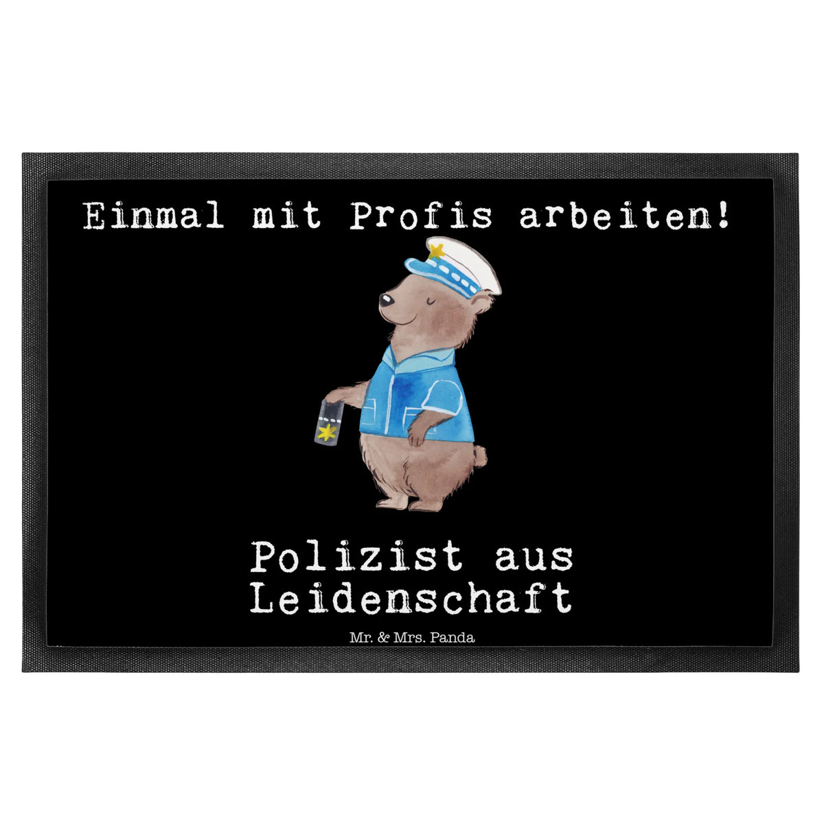 Doormat policeman Passion Vorleger, Schmutzfangteppich, Schmutzfänger, Abtreter, Fussmatte, flurmatte, Gummimatte, Sauberlaufmatte, Eingangsmatte, Schmutzmatte, Eingangsteppich, außenmatte, Haustürmatte, Türmatte, Schuhabstreifer, Türvorleger, Outdoor-Matte, fußmatte, Fußabtreter, Gummi-Fußmatte, Bodenvorleger, Fußabstreifer, bodenmatte, teppichmatte, matte haustür, Abtretmatte, Schmutzfangmatte, abstreifer, hausmatte, Geschenk, Schenken, Jubiläum, Danke, Dankeschön, Beruf, Ausbildung, Abschied, Rente, Kollege, Kollegin, Arbeitskollege, Mitarbeiter, Firma, Wachmann, Polizeibeamter, Studium, Cop, Polizist, Polizei
