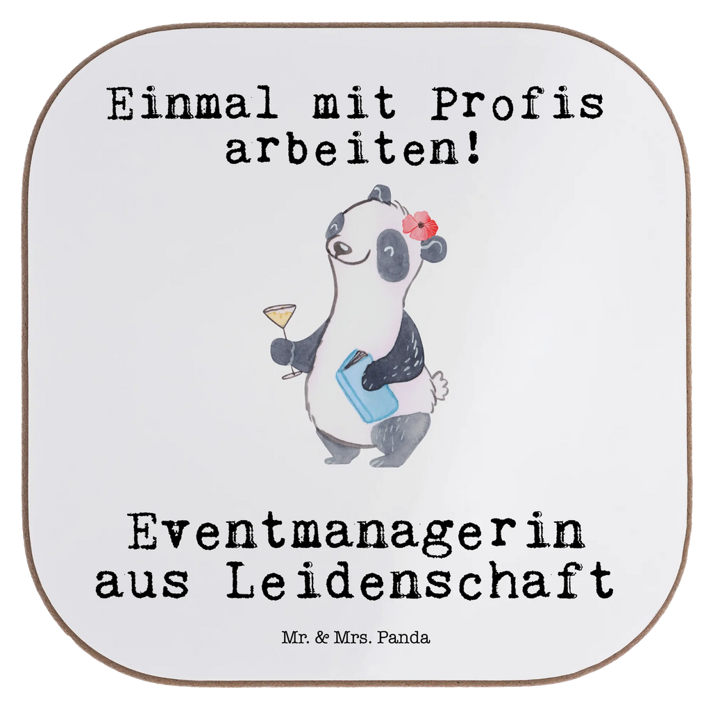 Square coaster Event Manager passion glass coasters, gift, Coasters, party, presents, breakfast, gifts, gift idea, best, farewell gift, passing exam, anniversary, retirement, promotion, job start, sayings, funny, profession