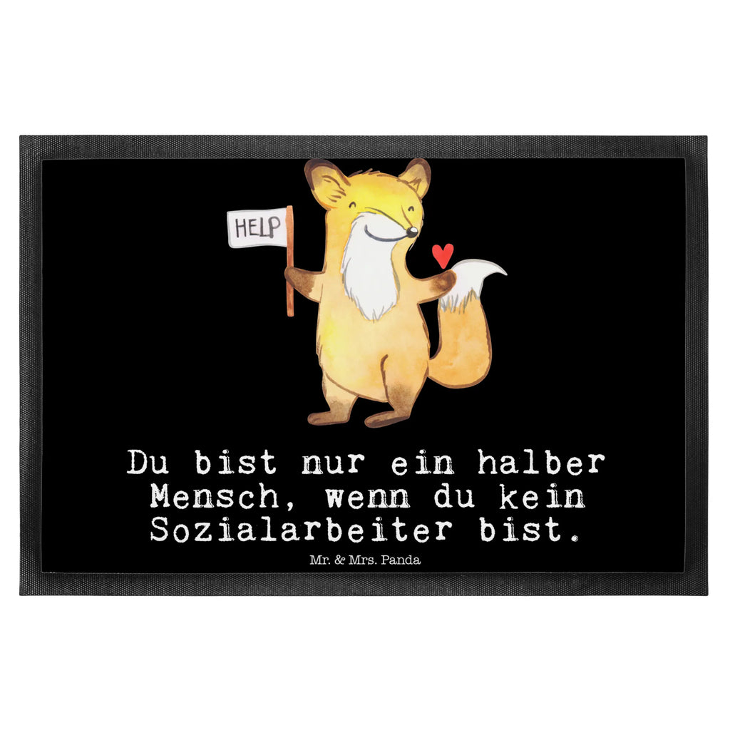 Fußmatte Sozialarbeiter mit Herz Fußabstreifer, Fußabtreter, Schmutzfänger, Eingangsteppich, Sauberlaufmatte, Schuhabstreifer, Türmatte, Eingangsmatte, Schmutzfangteppich, hausmatte, Abtretmatte, schmutzfangmatten, fußmatte, sauberlaufmatten, Schmutzmatte, Schmutzfangmatte, Fußmatten, türmatten, abstreifer, außenmatte, flurmatte, Haustürmatte, Türvorleger, matte haustür, Fussmatte, Abtreter, Geschenk, Schenken, Jubiläum, Danke, Dankeschön, Beruf, Ausbildung, Abschied, Rente, Kollege, Kollegin, Arbeitskollege, Mitarbeiter, Firma