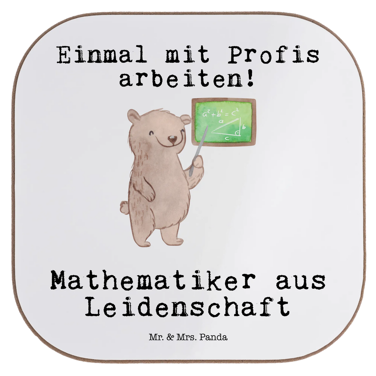 Square coaster mathematician Passion party, Coasters, gifts, breakfast, gift, presents, glass coasters, gift idea, best, farewell gift, passing exam, anniversary, retirement, promotion, job start, sayings, funny, profession