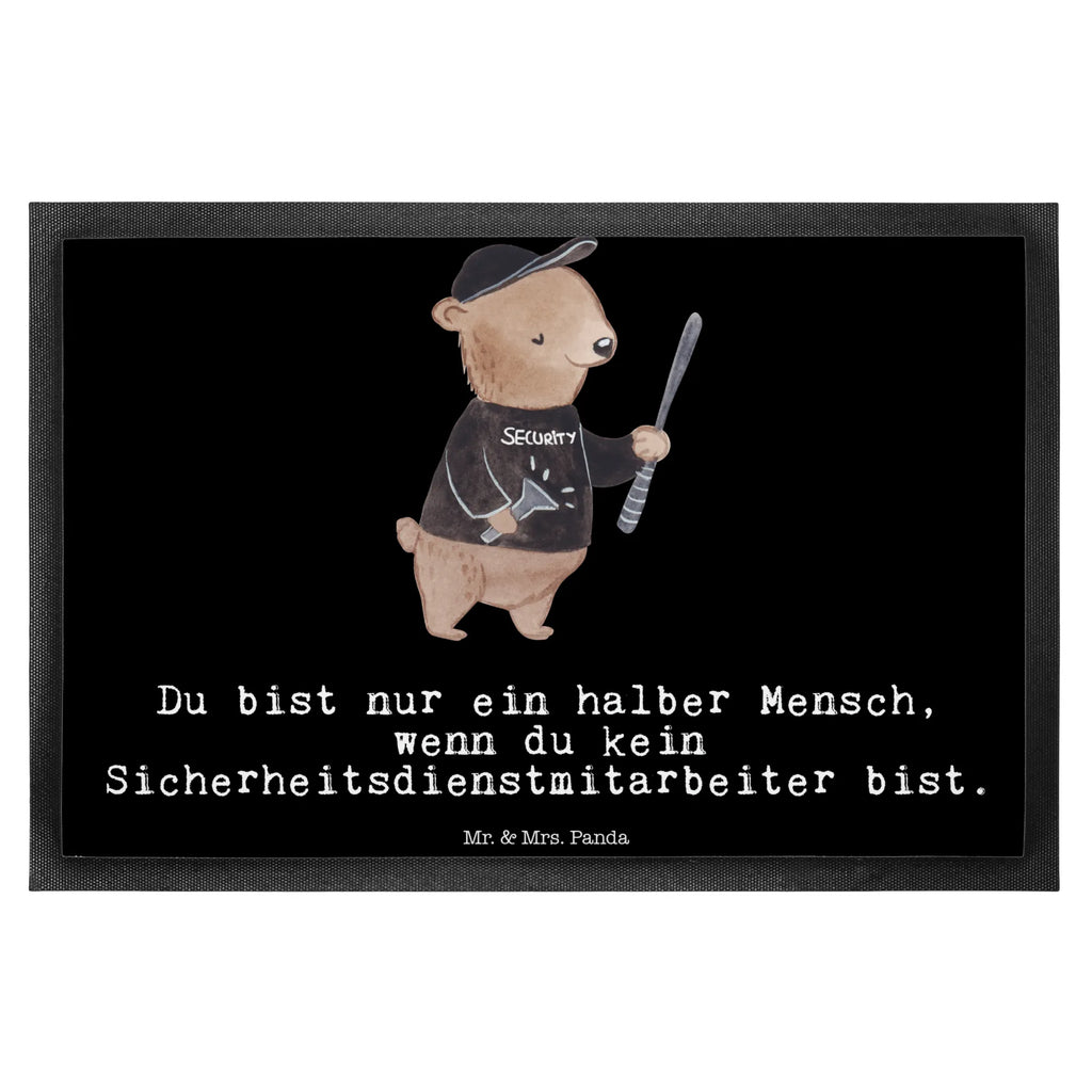 Fußmatte Sicherheitsdienstmitarbeiter mit Herz Fußabstreifer, Fussmatten, Fussmatten online, Schmutzmatte, Fußmatte innen, Fußabtreter, Schmutzfangmatte waschbar, Fußmatte außen wetterfest, Matte, Schmutzfangteppich, Türmatte, Fußabtreter außen, Eingangsteppich, Motivfußmatte, Fußmatte waschbar, Schmutzfänger, Schmutzfangmatte, Gummi Matte, Fußabstreifer außen, Vorleger, Sauberlaufmatte, Türvorleger, Haustürmatte, Gummimatte, Fußmatte outdoor, Fußmatten, Fußmatte außen, Beruf, Ausbildung, Jubiläum, Abschied, Rente, Kollege, Kollegin, Geschenk, Schenken, Arbeitskollege, Mitarbeiter, Firma, Danke, Dankeschön