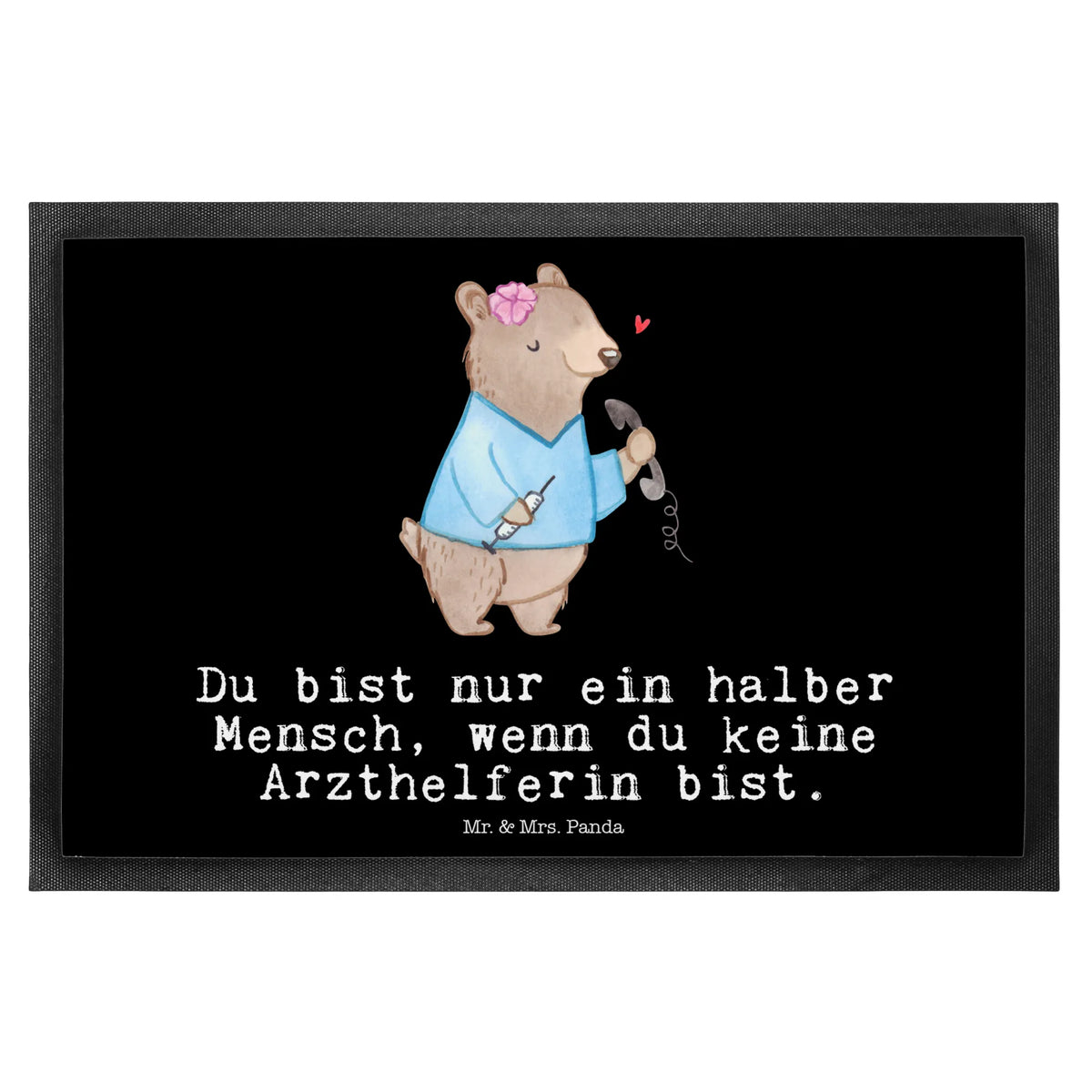 Doormat medical assistant Heart Gummi-Fußmatte, außenmatte, Schmutzfangmatte, Fußabstreifer, Eingangsmatte, Sauberlaufmatte, Abtretmatte, Türmatte, Schuhabstreifer, Schmutzfänger, abstreifer, Bodenvorleger, Schmutzmatte, Abtreter, Vorleger, hausmatte, matte haustür, flurmatte, fußmatte, Türvorleger, Outdoor-Matte, Eingangsteppich, Haustürmatte, Fussmatte, Schmutzfangteppich, bodenmatte, Gummimatte, teppichmatte, Fußabtreter, Geschenk, Schenken, Jubiläum, Danke, Dankeschön, Beruf, Ausbildung, Abschied, Rente, Kollege, Kollegin, Arbeitskollege, Mitarbeiter, Firma, Arzthelferin, Medizinische Fachangestellte