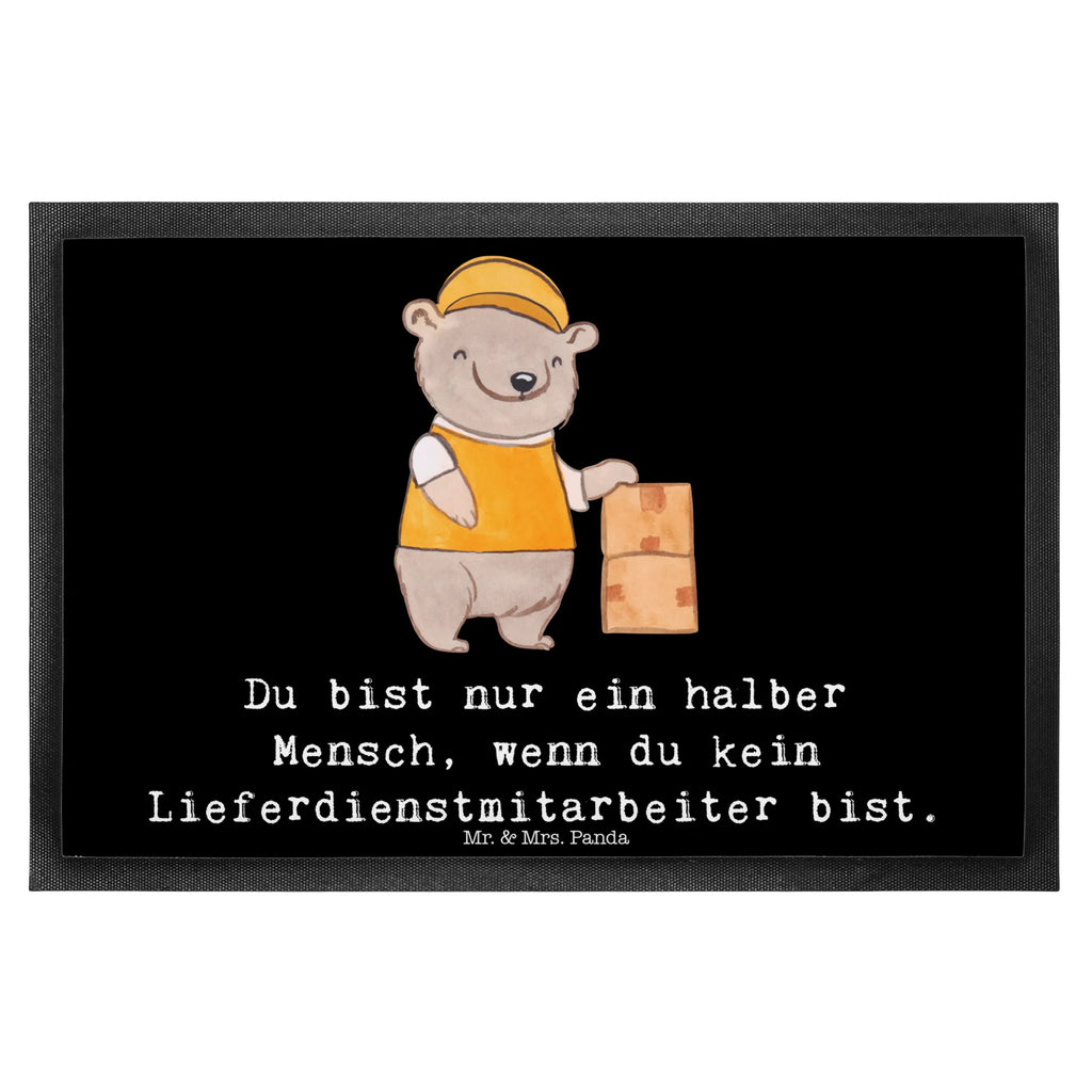 Fußmatte Lieferdienstmitarbeiter mit Herz Schuhabstreifer, Schmutzfänger, Fußabtreter, Türmatte, fußmatte, Schmutzfangteppich, Eingangsteppich, hausmatte, matte haustür, Schmutzfangmatte, türmatten, Fussmatte, Haustürmatte, Fußabstreifer, Sauberlaufmatte, Schmutzmatte, schmutzfangmatten, Fußmatten, Eingangsmatte, sauberlaufmatten, Abtretmatte, außenmatte, Türvorleger, Abtreter, abstreifer, flurmatte, Geschenk, Schenken, Jubiläum, Danke, Dankeschön, Beruf, Ausbildung, Abschied, Rente, Kollege, Kollegin, Arbeitskollege, Mitarbeiter, Firma, Pizzabringdienst, Pizzabote, Lieferdienstmitarbeiter, Pizzabäcker, Lieferbringdienst