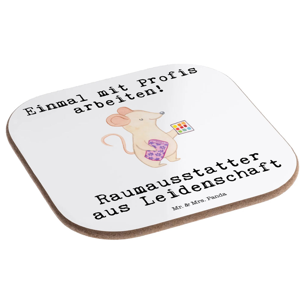 Square coaster Interior decorator Passion breakfast, presents, Coasters, party, gifts, glass coasters, gift, gift idea, best, farewell gift, passing exam, anniversary, retirement, promotion, job start, sayings, funny, profession