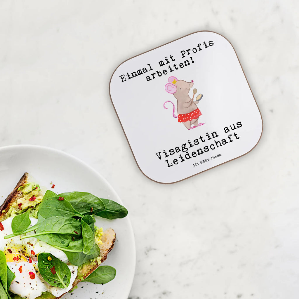 Quadratische Untersetzer Visagistin aus Leidenschaft Untersetzer Design, Tassen Untersetzer, Getränkeuntersetzer, Untersetzer für Gläser, Untersetzer Holz, Korkuntersetzer, Untersetzer aus Holz, Glasuntersetzer, Holzuntersetzer, Untersetzer Gläser, Untersetzer, Bierdeckel, Beruf, Ausbildung, Jubiläum, Abschied, Rente, Kollege, Kollegin, Geschenk, Schenken, Arbeitskollege, Mitarbeiter, Firma, Danke, Dankeschön, Eröffnung, Beauty Salon, Visagistin, Kosmetikstudio, Maskenbildnerin, Kosmetikerin, Make Up Artist