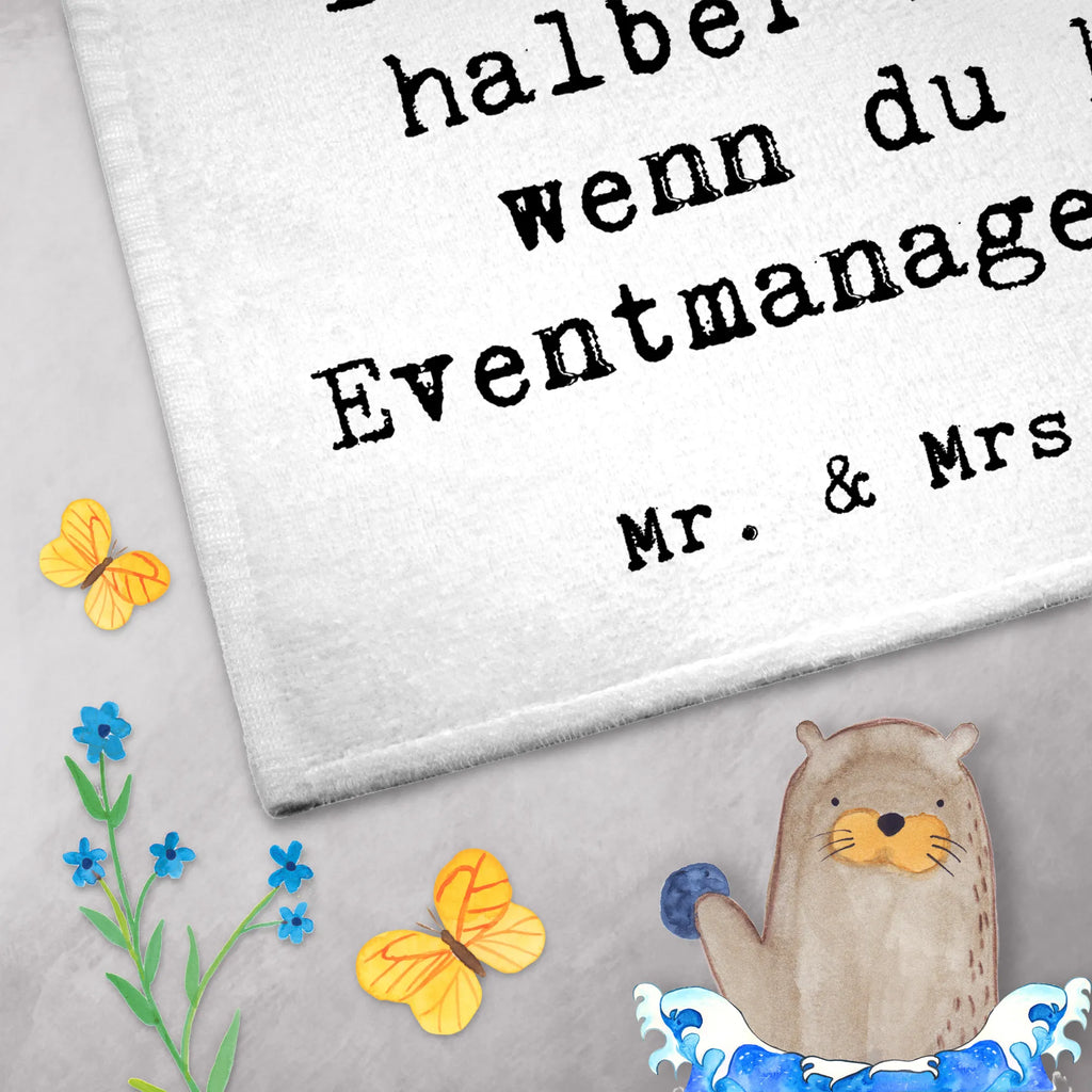 Ręcznik dla gości Menedżer wydarzeń Serce Zawód, Wykształcenie, Jubileusz, Pożegnanie, Emerytura, Kolega, Koleżanka, Prezent, Dawać, Pracownik, Współpracownik, Firma, Dziękuję, Dziękuję bardzo
