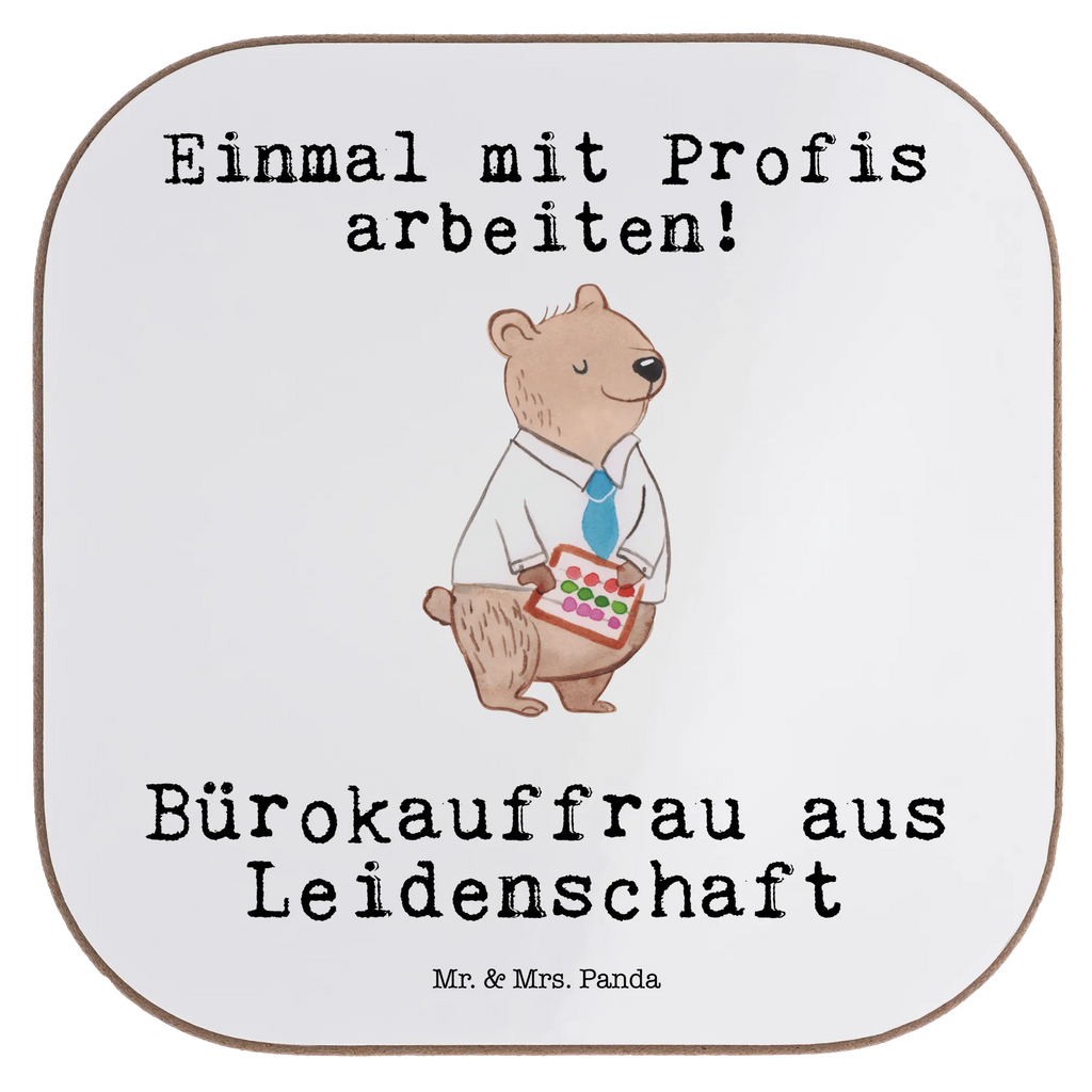 Square coaster Office Clerk Passion presents, gifts, Coasters, party, glass coasters, breakfast, gift, gift idea, best, farewell gift, passing exam, anniversary, retirement, promotion, job start, sayings, funny, profession