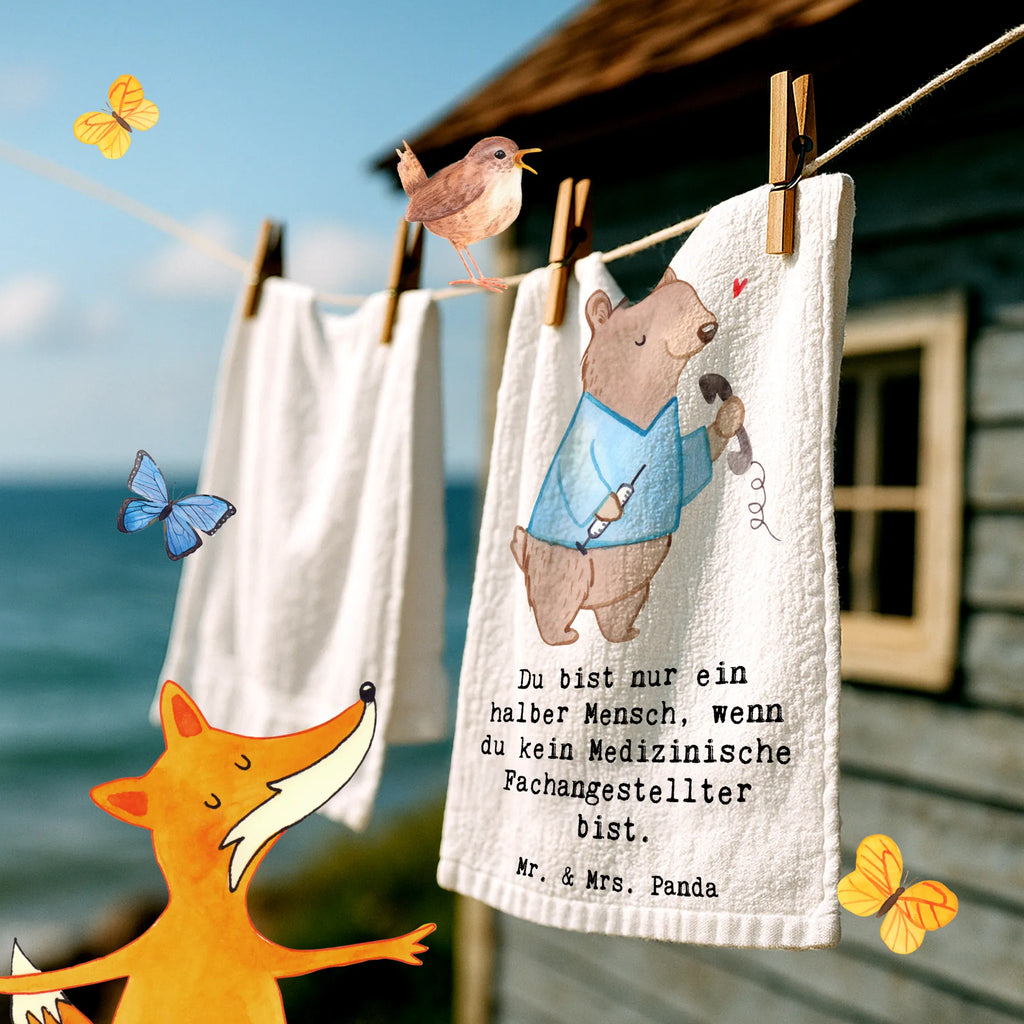 Guest towel Medical Assistant heart hand towels, guest towels, Guest towel, towel, 50 x 30, gift, gift idea, best, farewell gift, passing exam, anniversary, retirement, promotion, job start, sayings, funny, profession