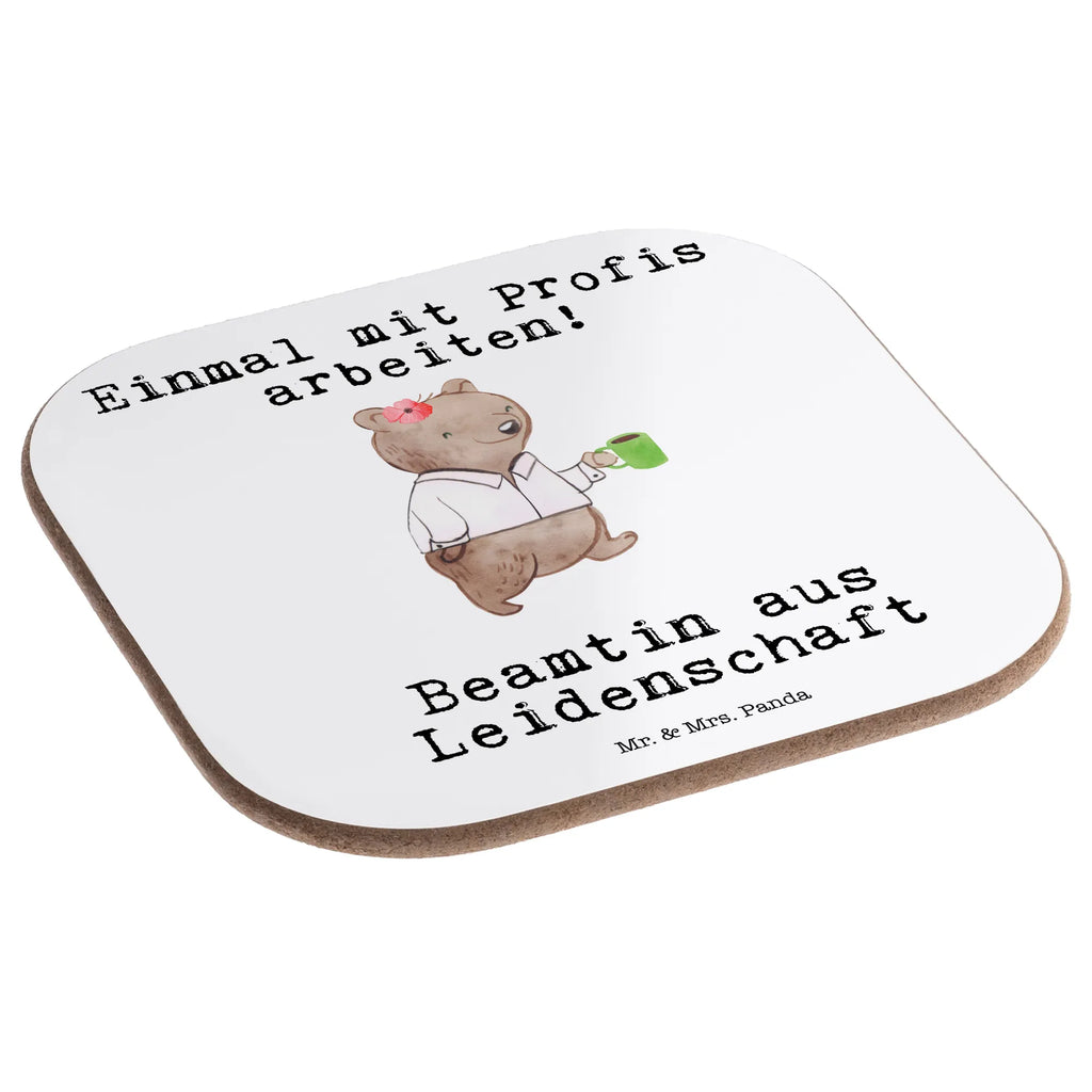 Square coaster female civil servant Passion gifts, gift, Coasters, party, glass coasters, breakfast, presents, gift idea, best, farewell gift, passing exam, anniversary, retirement, promotion, job start, sayings, funny, profession