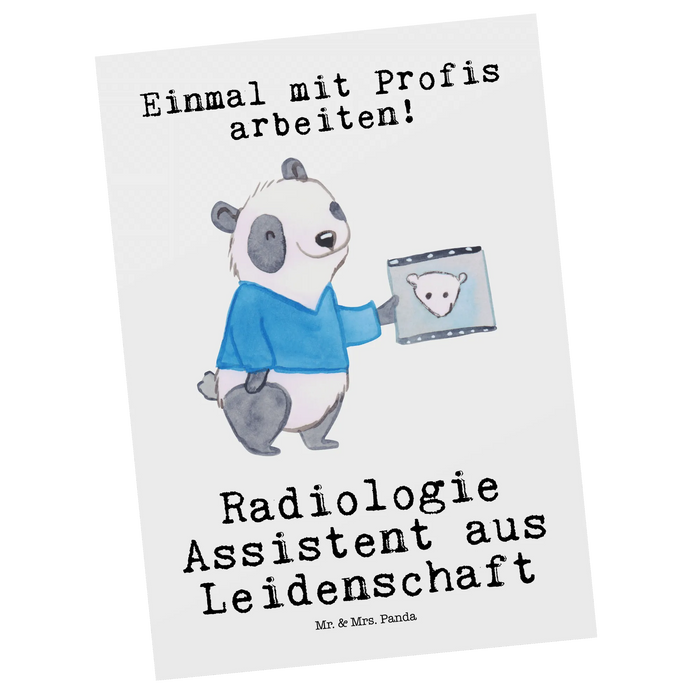 Postcard Radiology Assistant passion