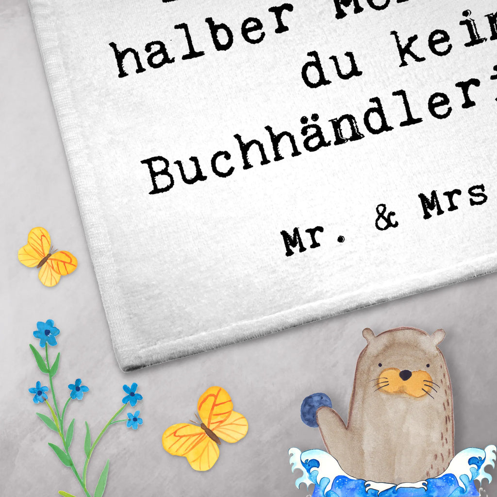 Ręcznik dla gości sprzedawczyni książek serce Zawód, Wykształcenie, Jubileusz, Pożegnanie, Emerytura, Kolega, Koleżanka, Prezent, Dawać, Pracownik, Współpracownik, Firma, Dziękuję, Dziękuję bardzo