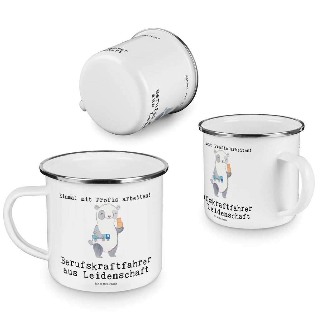 Camping Emaille Tasse Berufskraftfahrer aus Leidenschaft Kaffeebecher, Reisebecher, Campingbecher, Emaille Tasse, blechbecher, Campingtasse, emaillebecher, Tasse, Metalltasse, Tasse Emaille, becher emaille, reisetasse, metallbecher, Pott, Teebecher, Emailletasse, Becher, Kaffeetasse, Trinkbecher, Emaille Becher, wanderbecher, wandertasse, Blechtasse, Teetasse, Geschenk, Schenken, Jubiläum, Danke, Dankeschön, Beruf, Ausbildung, Abschied, Rente, Kollege, Kollegin, Arbeitskollege, Mitarbeiter, Firma