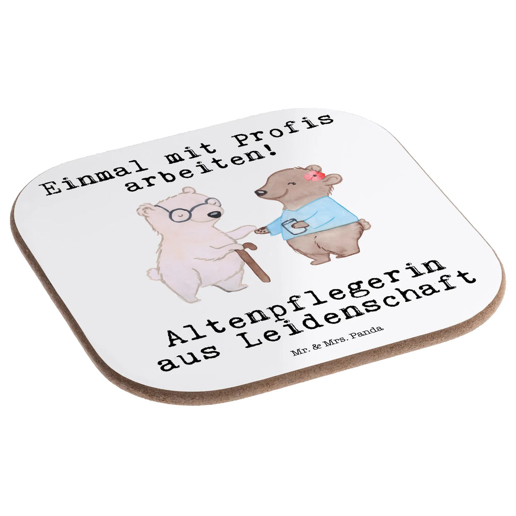 Quadratische Untersetzer Altenpflegerin aus Leidenschaft Glasuntersetzer, Korkuntersetzer, Holzuntersetzer, Untersetzer Design, Getränkeuntersetzer, Untersetzer für Gläser, Bierdeckel, Tassen Untersetzer, Untersetzer Holz, Untersetzer, Untersetzer aus Holz, Untersetzer Gläser, Beruf, Ausbildung, Jubiläum, Abschied, Rente, Kollege, Kollegin, Geschenk, Schenken, Arbeitskollege, Mitarbeiter, Firma, Danke, Dankeschön, Altenheim Eröffnung, Pflegerin, Altenpflegerin